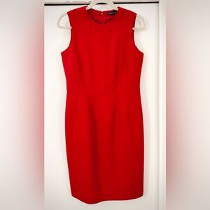 Banana Republic Burgundy Red Sleeveless Dress
